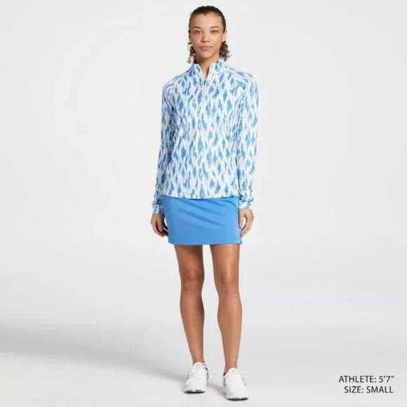 Walter Hagen Women's Printed UV Long Sleeve Golf 1/4 Zip NWT - Picture 3 of 4